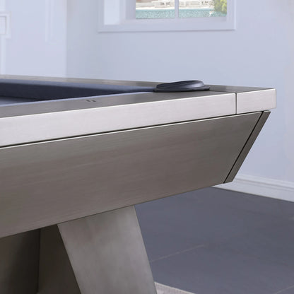 Lennox Steel Pool Table - Gunmetal Grey Finish