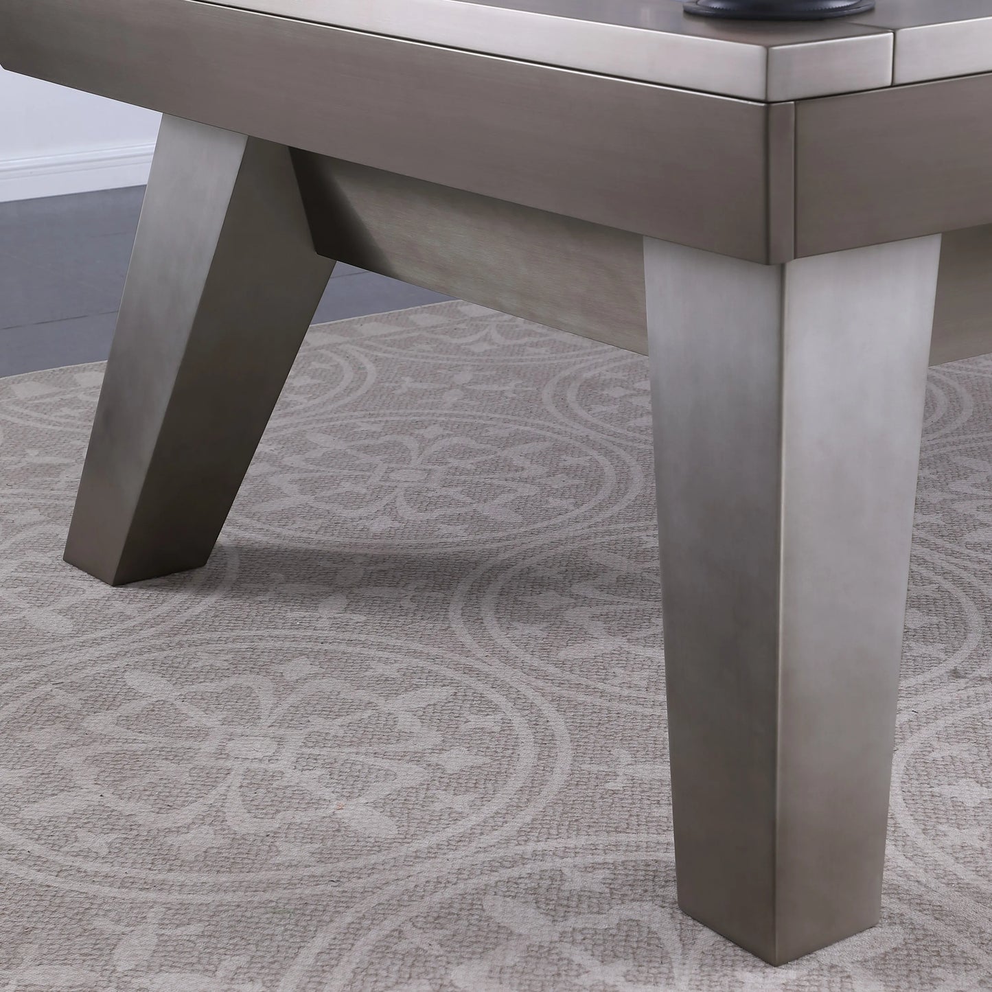 Lennox Steel Pool Table - Gunmetal Grey Finish