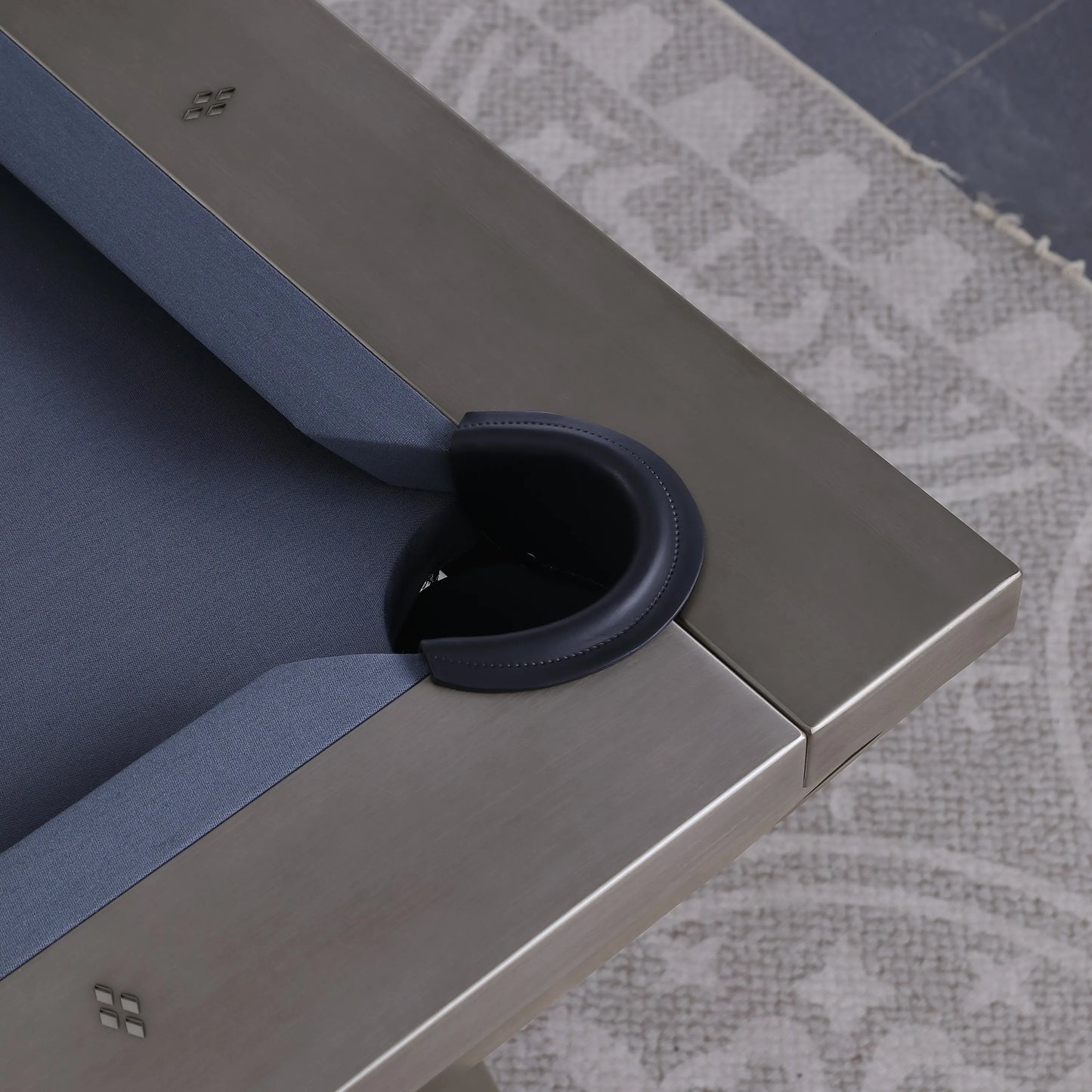 Lennox Steel Pool Table - Gunmetal Grey Finish
