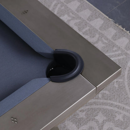 Lennox Steel Pool Table - Gunmetal Grey Finish