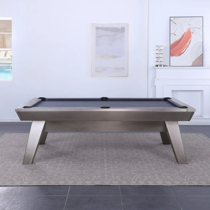 Lennox Steel Pool Table - Gunmetal Grey Finish