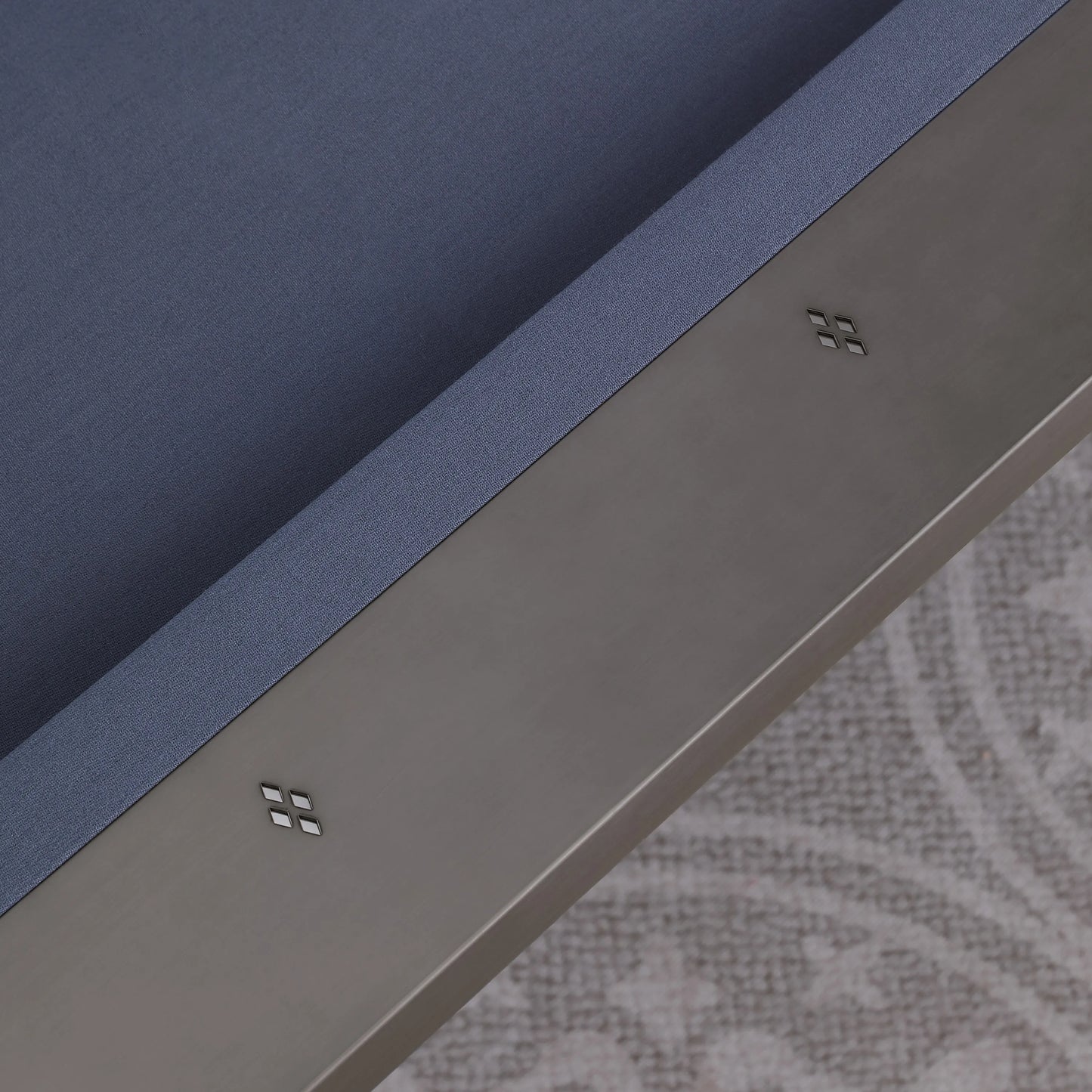 Lennox Steel Pool Table - Gunmetal Grey Finish
