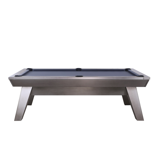 Lennox Steel Pool Table - Gunmetal Grey Finish