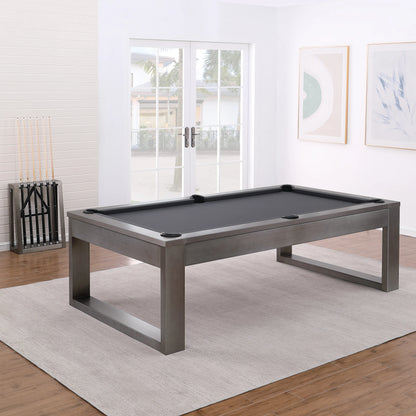 Lexa Steel Pool Table - Gunmetal Grey Finish