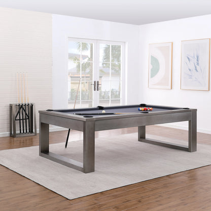 Lexa Steel Pool Table - Gunmetal Grey Finish
