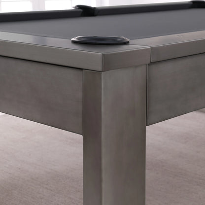 Lexa Steel Pool Table - Gunmetal Grey Finish