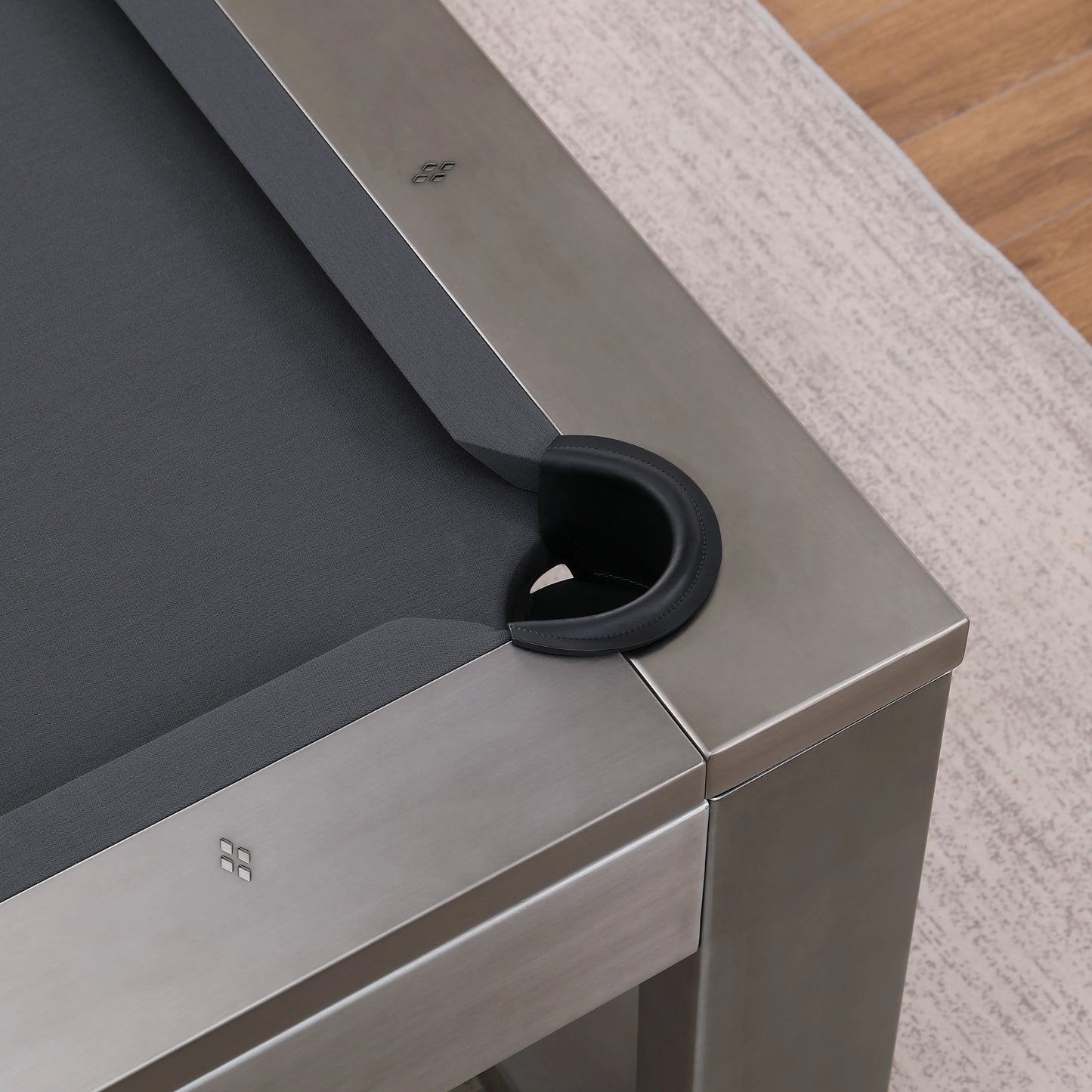 Lexa Steel Pool Table - Gunmetal Grey Finish