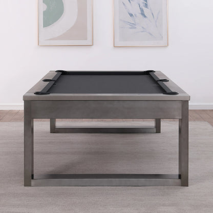 Lexa Steel Pool Table - Gunmetal Grey Finish