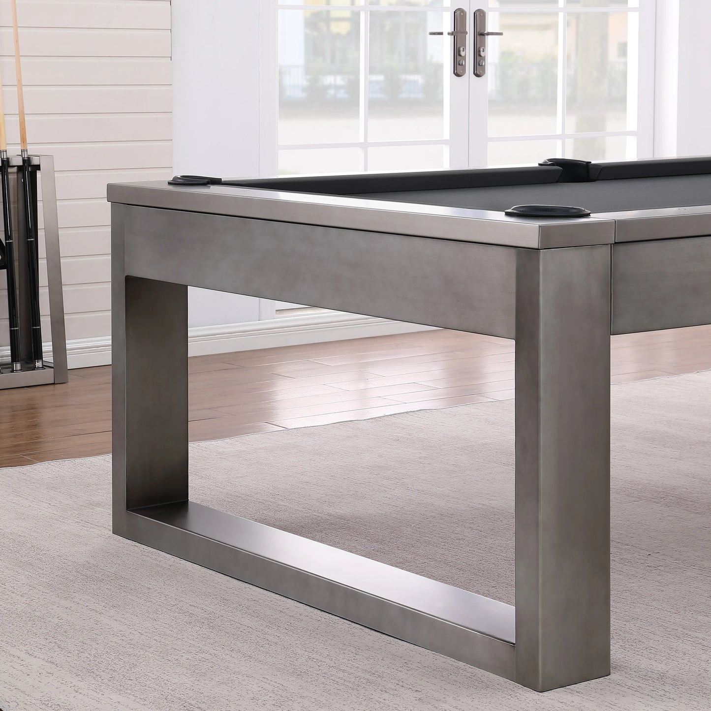 Lexa Steel Pool Table - Gunmetal Grey Finish