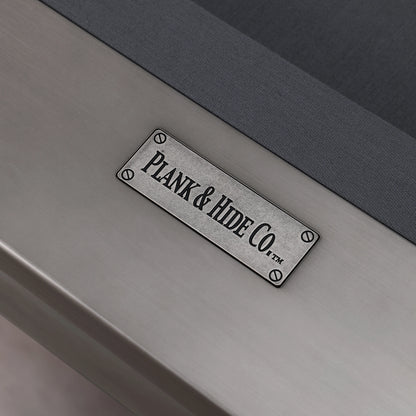Lexa Steel Pool Table - Gunmetal Grey Finish