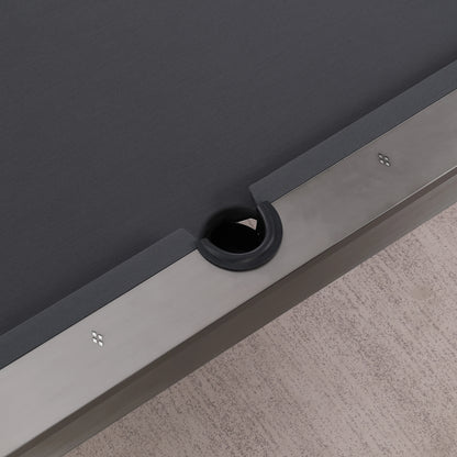 Lexa Steel Pool Table - Gunmetal Grey Finish