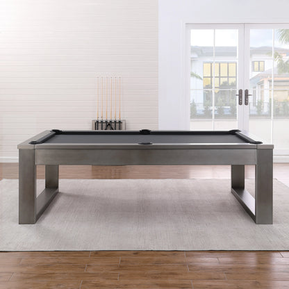 Lexa Steel Pool Table - Gunmetal Grey Finish
