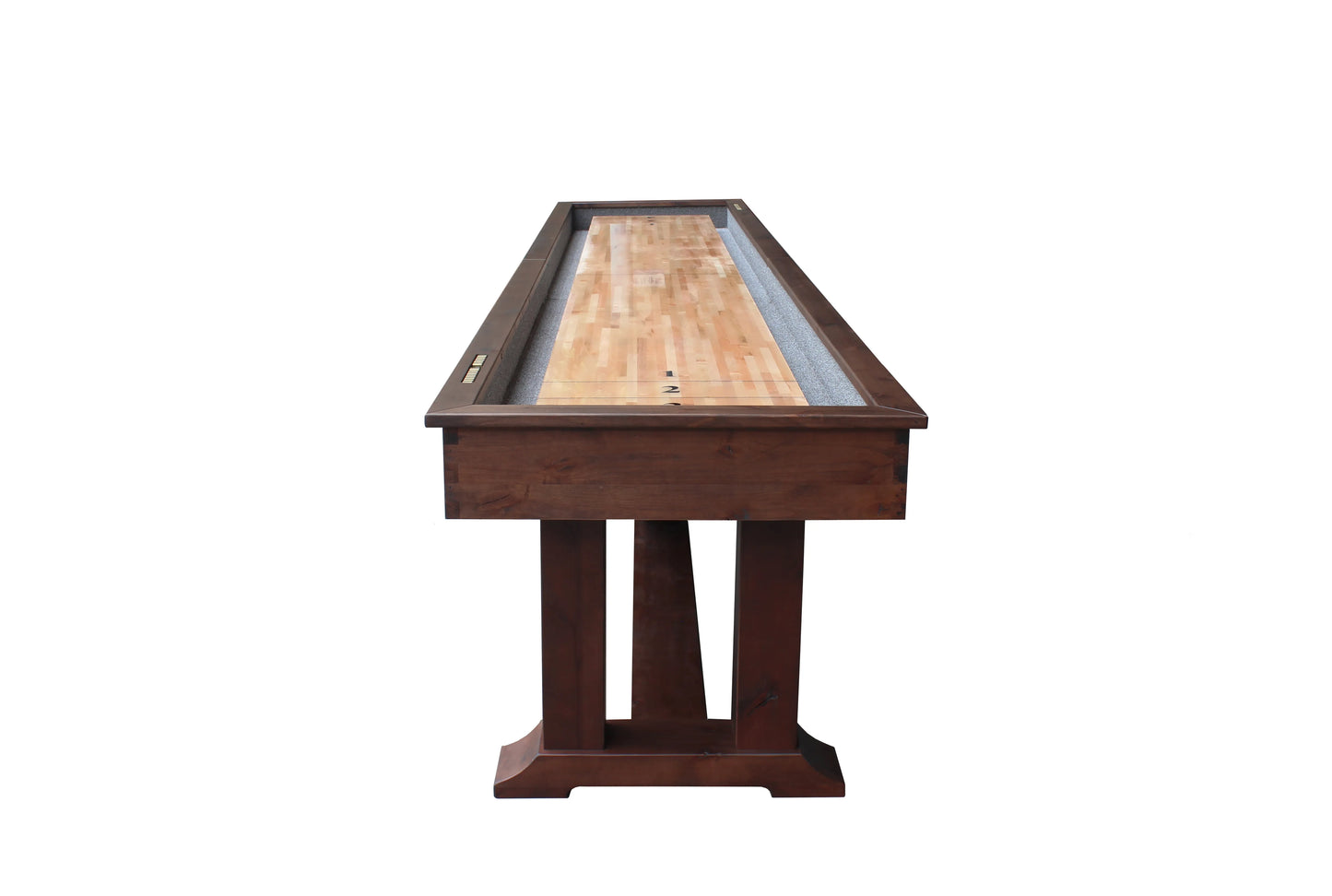 Lucas Shuffleboard Table - Nutmeg finish