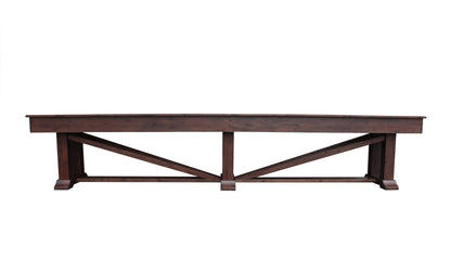 Lucas Shuffleboard Table - Nutmeg finish
