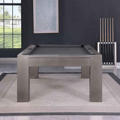 Maxwell Steel Pool Table - Gunmetal Grey Finish