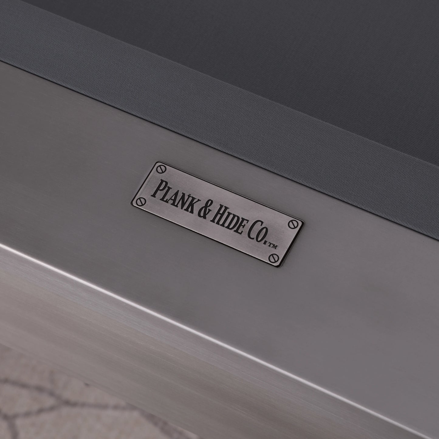 Maxwell Steel Pool Table - Gunmetal Grey Finish