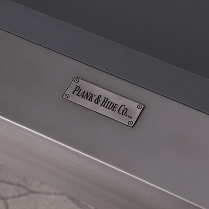 Maxwell Steel Pool Table - Gunmetal Grey Finish