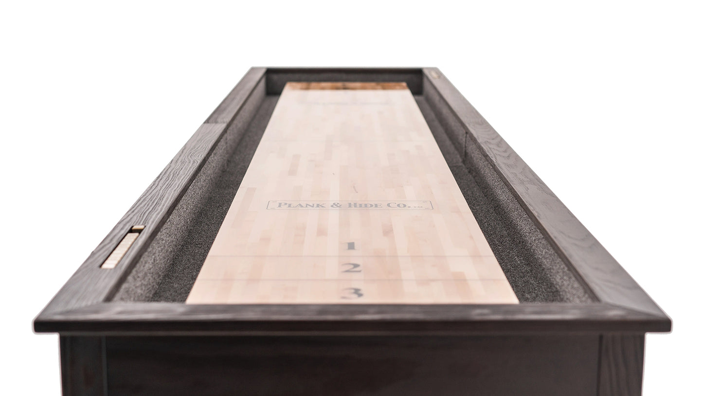 McCormick Shuffleboard Table - Smokehouse Finish