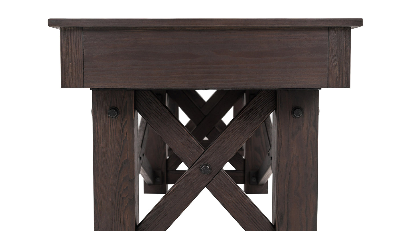 McCormick Shuffleboard Table - Smokehouse Finish