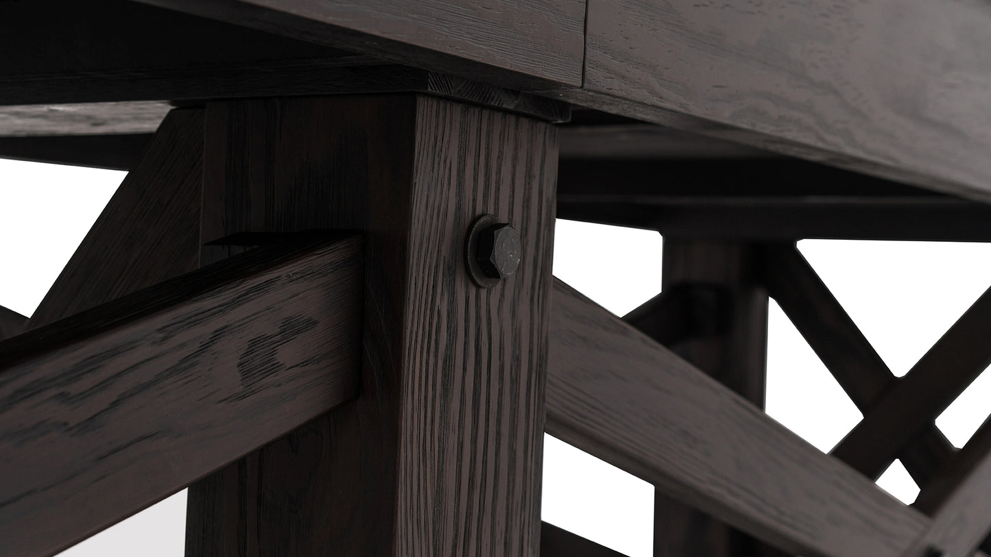 McCormick Shuffleboard Table - Smokehouse Finish