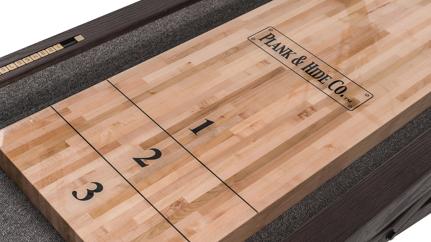 McCormick Shuffleboard Table - Smokehouse Finish