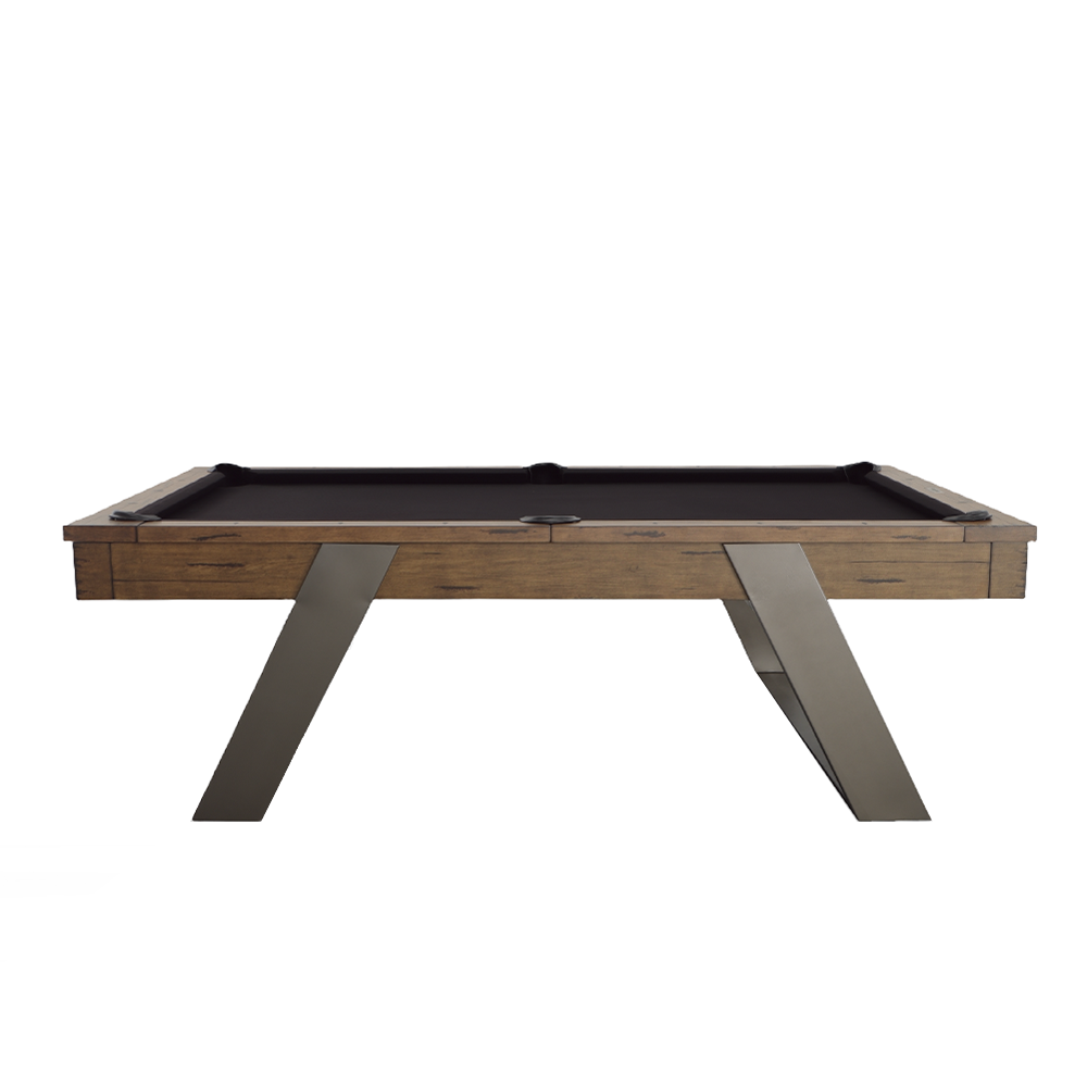 Modesto Wood Pool Table - Whiskey Finish