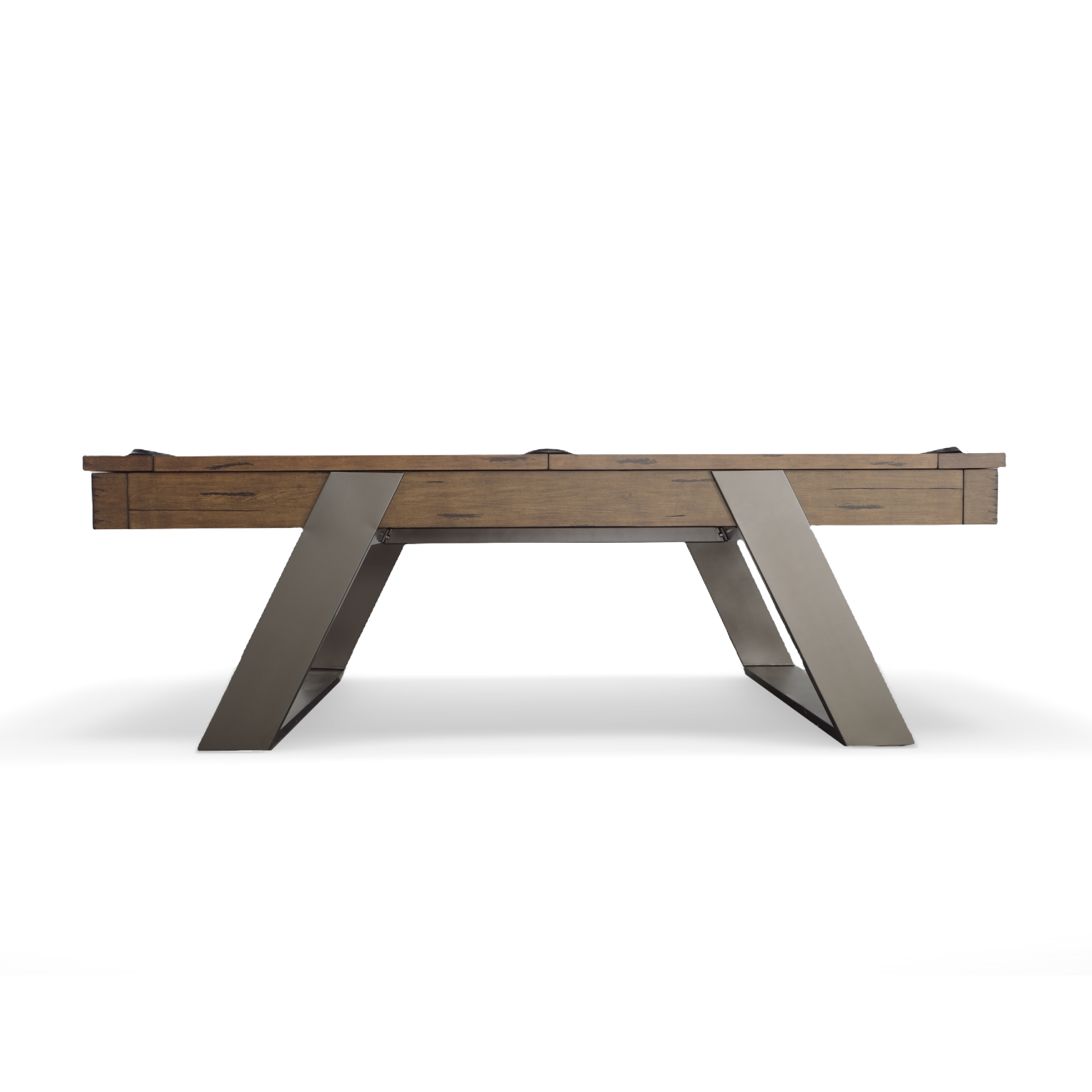 Plank and Hide Modesto Wood Pool Table - Thumbnail 2