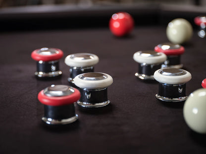 Kai - Poker Table, Bumper Pool Table, Dining Table 3 in 1 - Antique Finish