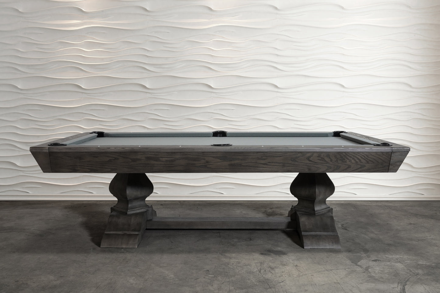 Birdy Slate Pool Table - Grayson Gray Finish