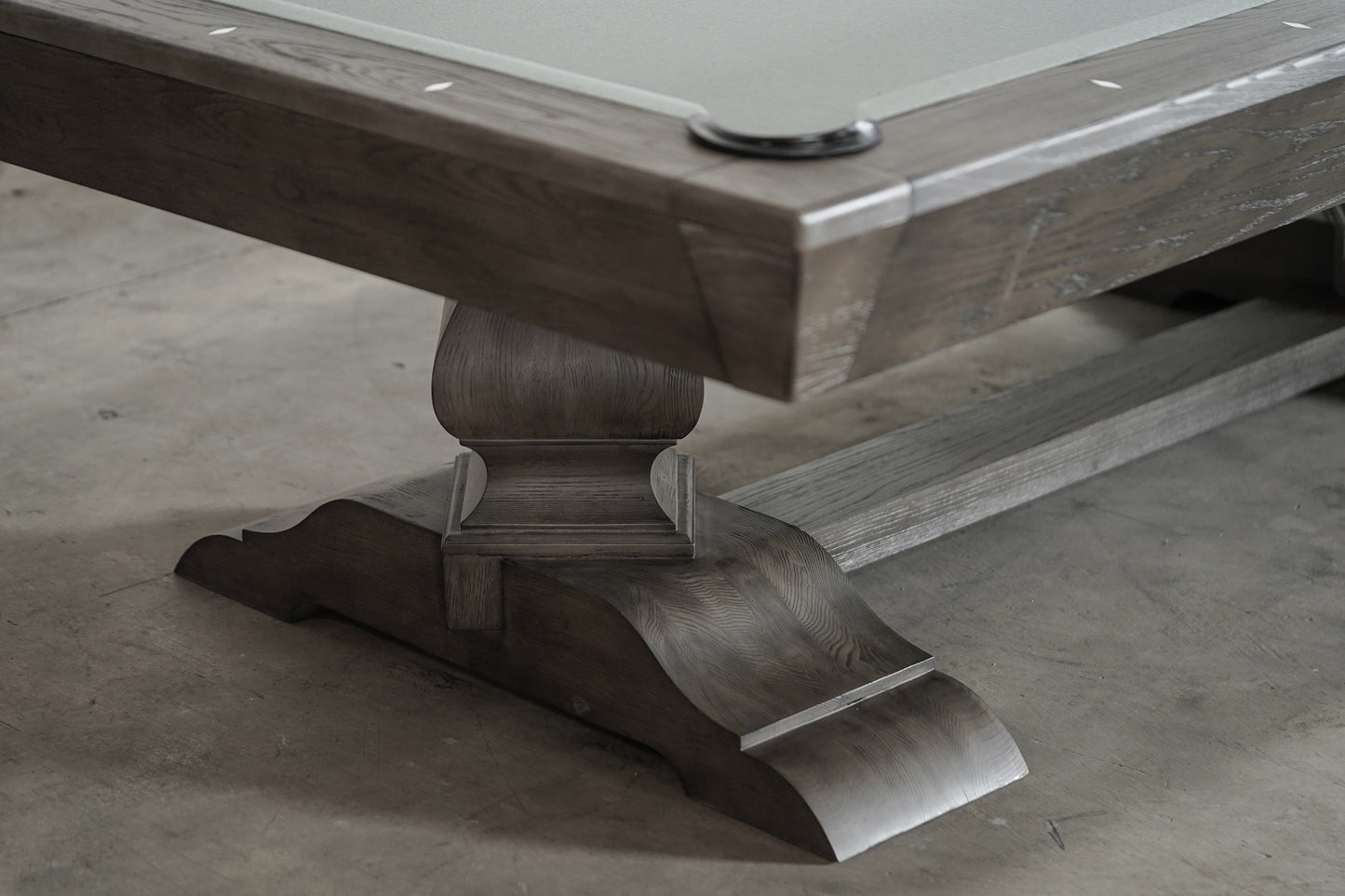 Birdy Slate Pool Table - Grayson Gray Finish