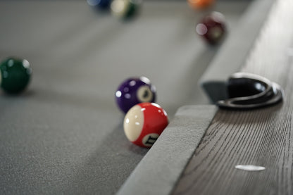 Birdy Slate Pool Table - Grayson Gray Finish