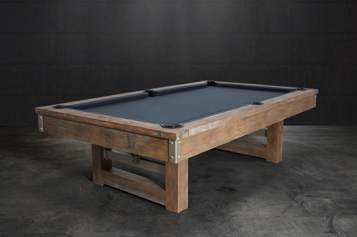 Bryant Slate Pool Table - Weathered Natural Finish