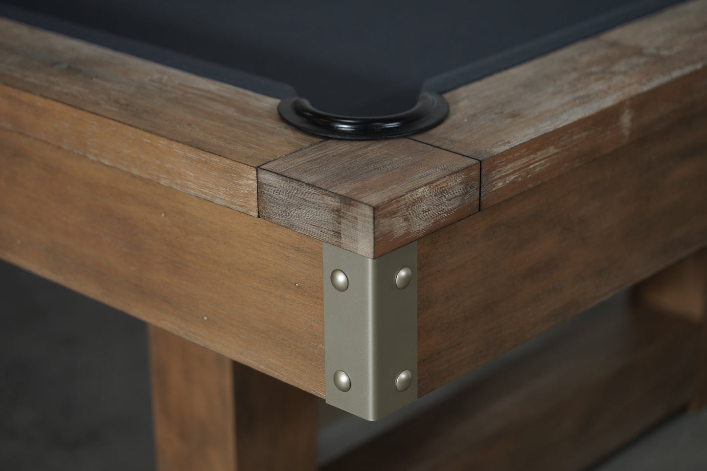 Bryant Slate Pool Table - Weathered Natural Finish