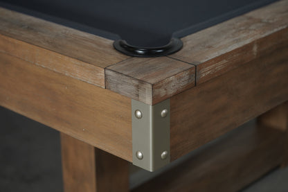 Bryant Slate Pool Table - Weathered Natural Finish