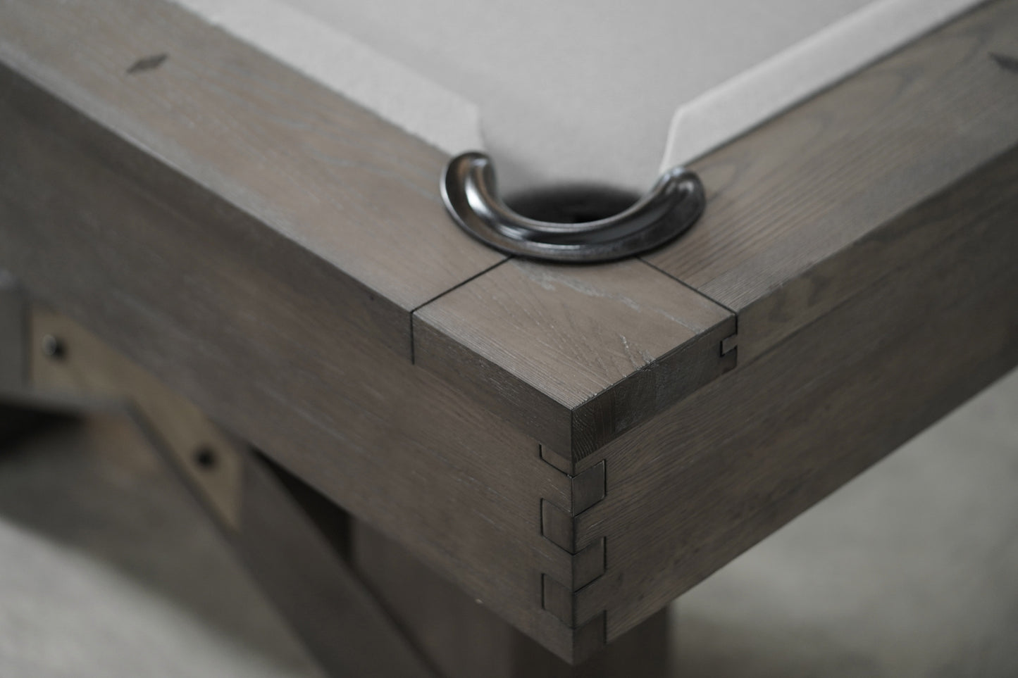 Georgia Slate Pool Table - Grayson Gray Finish