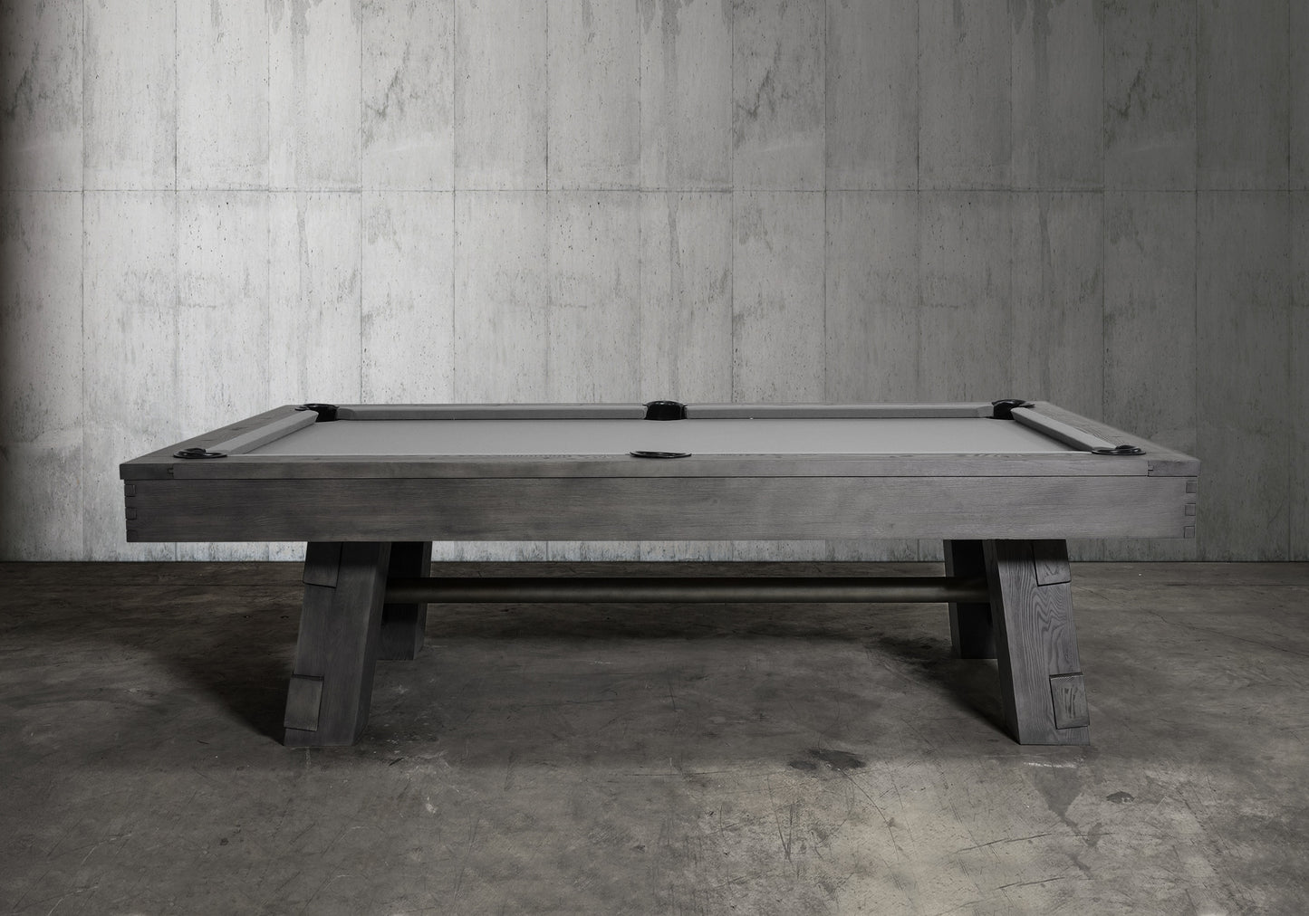 Georgia Slate Pool Table - Grayson Gray Finish