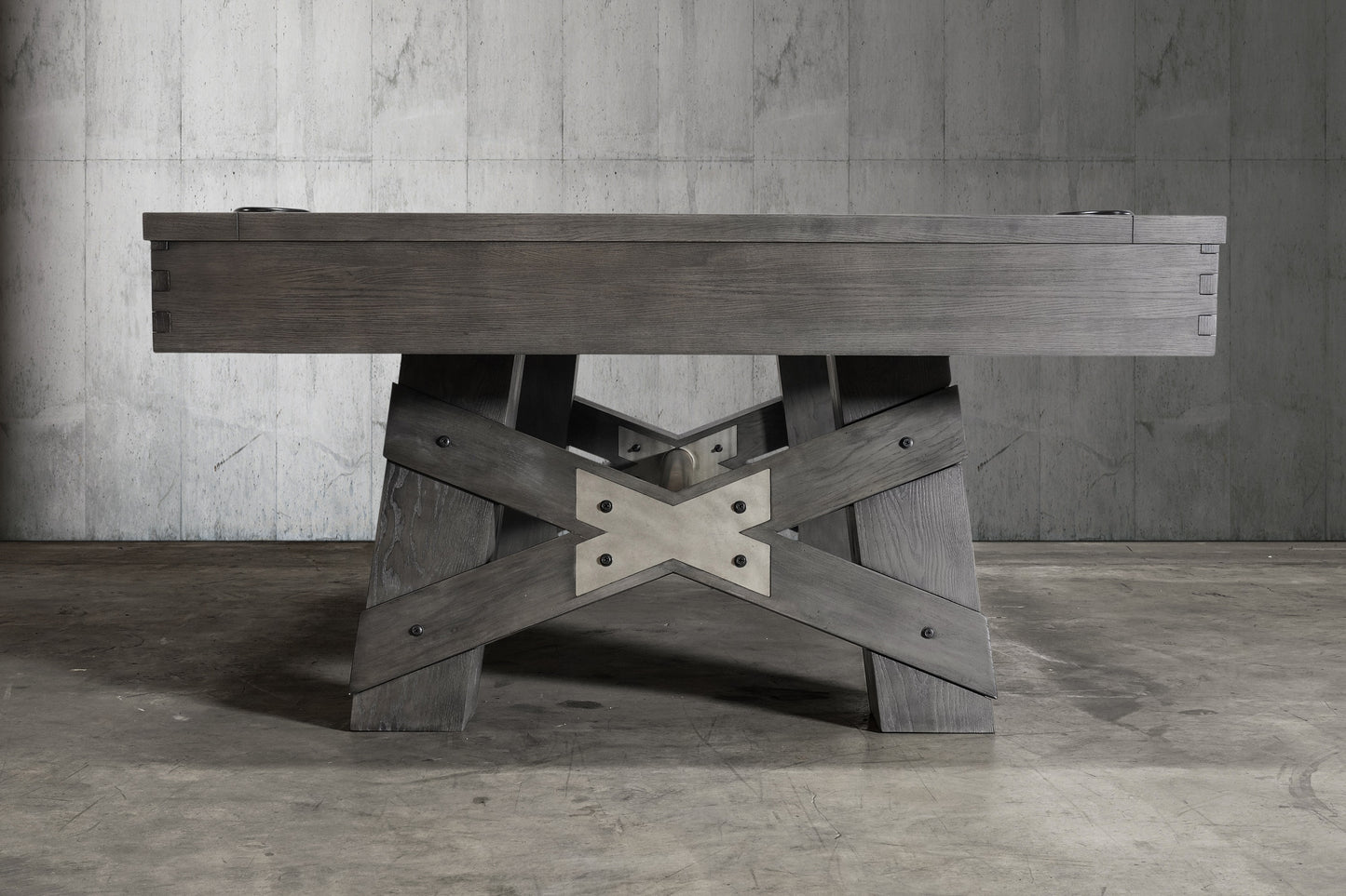 Georgia Slate Pool Table - Grayson Gray Finish