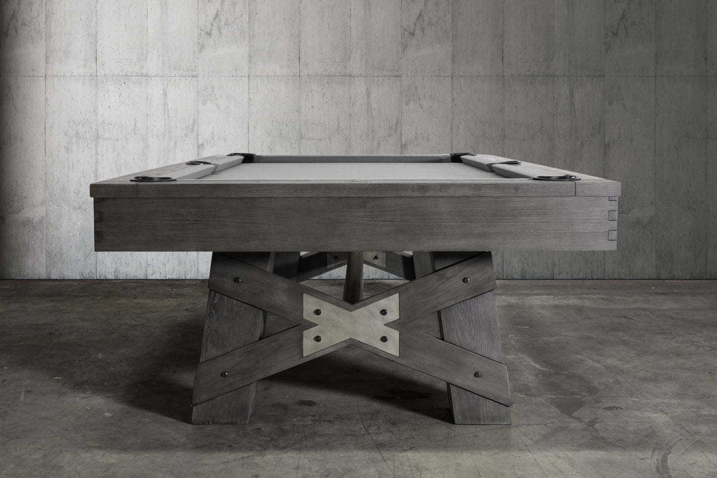 Georgia Slate Pool Table - Grayson Gray Finish