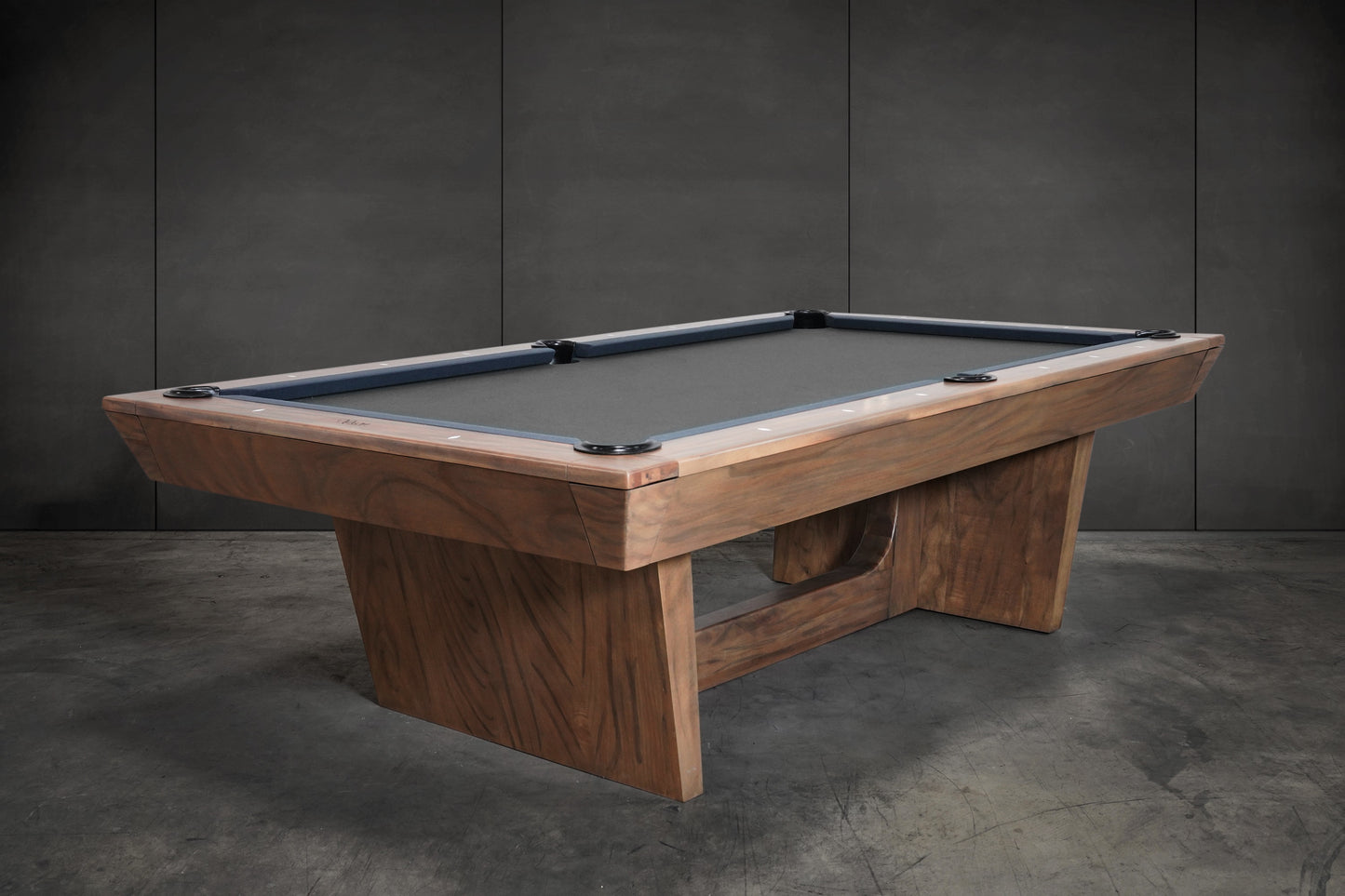 KAI Slate Pool Table - Gray Walnut Finish