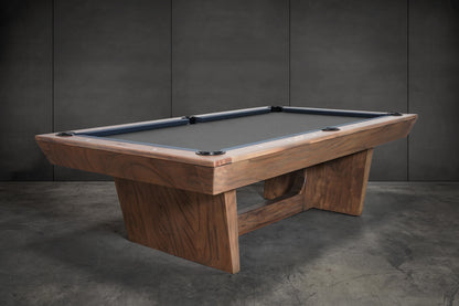 KAI Slate Pool Table - Gray Walnut Finish