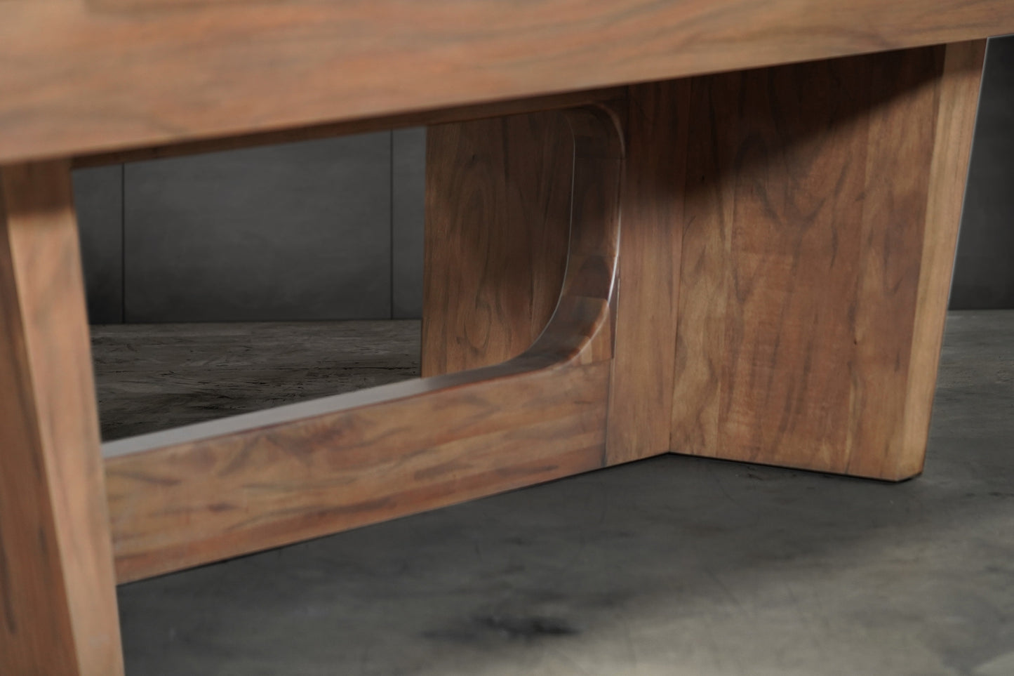 KAI Slate Pool Table - Gray Walnut Finish