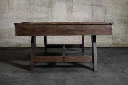 Hunter Slate Pool Table - Wood Leg - Brushed Walnut