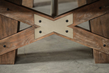 Georgia Slate Pool Table - Weathered Natural Finish