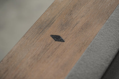 Georgia Slate Pool Table - Weathered Natural Finish