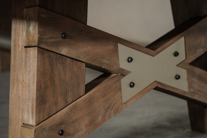 Georgia Slate Pool Table - Weathered Natural Finish