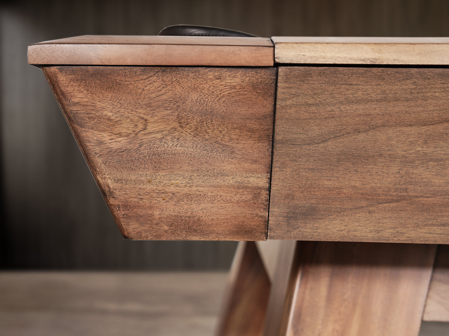Desyn Slate Pool Table - Gray Walnut Finish