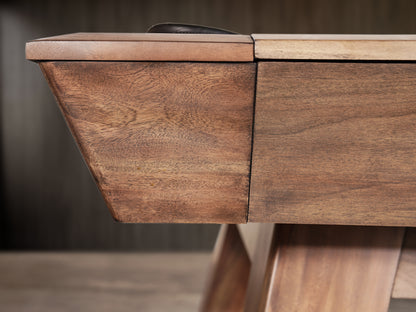 Desyn Slate Pool Table - Gray Walnut Finish