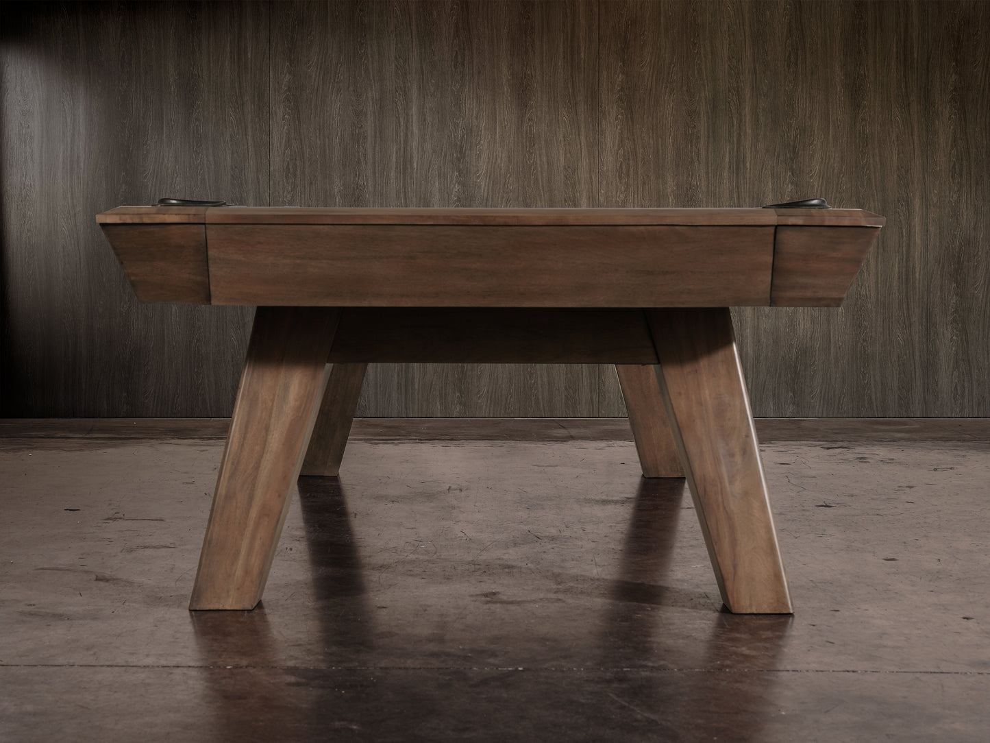 Desyn Slate Pool Table - Gray Walnut Finish