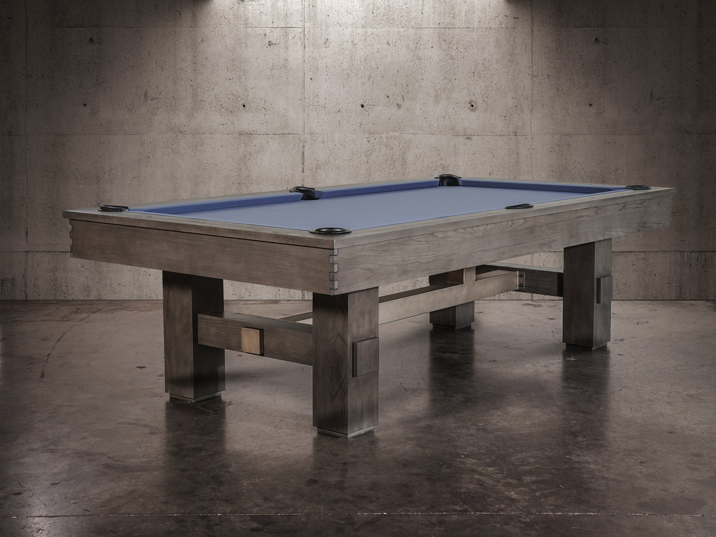 Kemp Slate Pool Table - Grayson Gray Finish