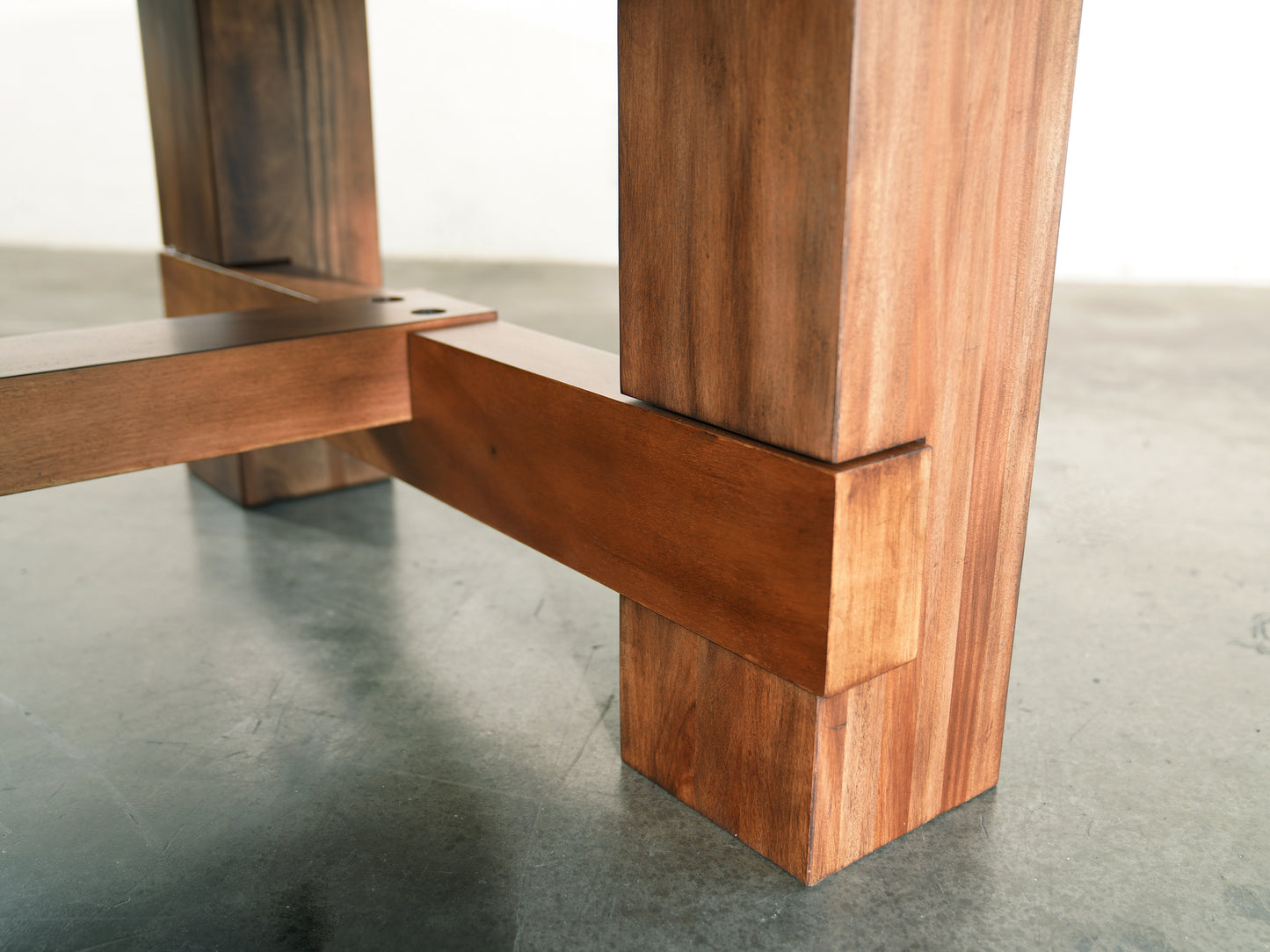 Presli Slate Pool Table - Native Acacia Finish